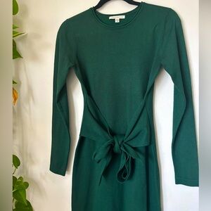 Green Sweater Dress